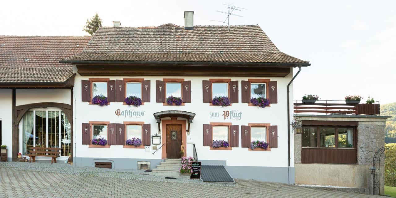 Hotel Landgasthof Zum Pflug Kleines Wiesental Exteriör bild